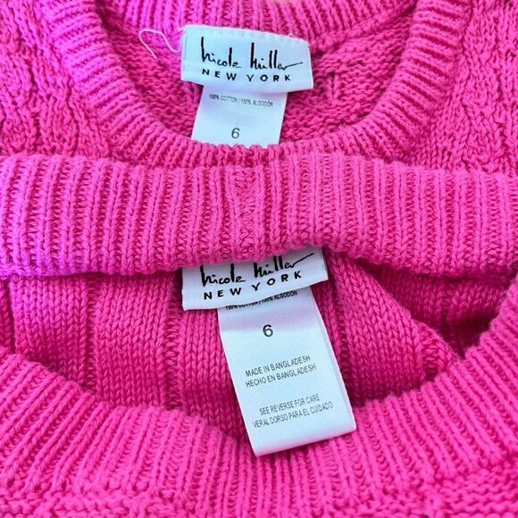 Nicole Miller Pink Knit Skirt Set - Picture 5 of 5